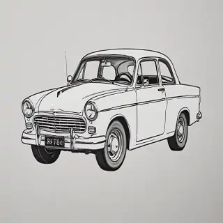 car doodle