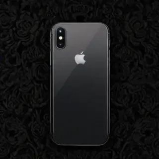 black aesthetic iphone wallpaper