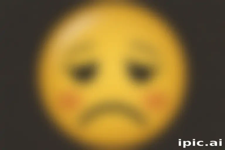 sad face emoji png