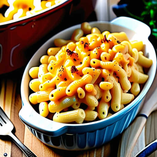 gouda and cheddar mac and cheese