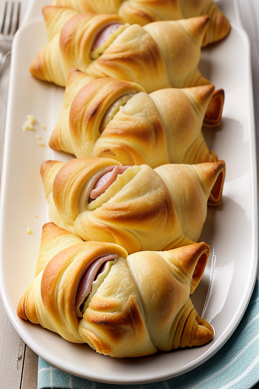 crescent rolls ham and cheese
