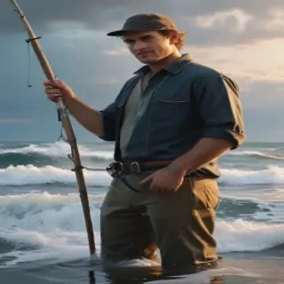 rod in fishing