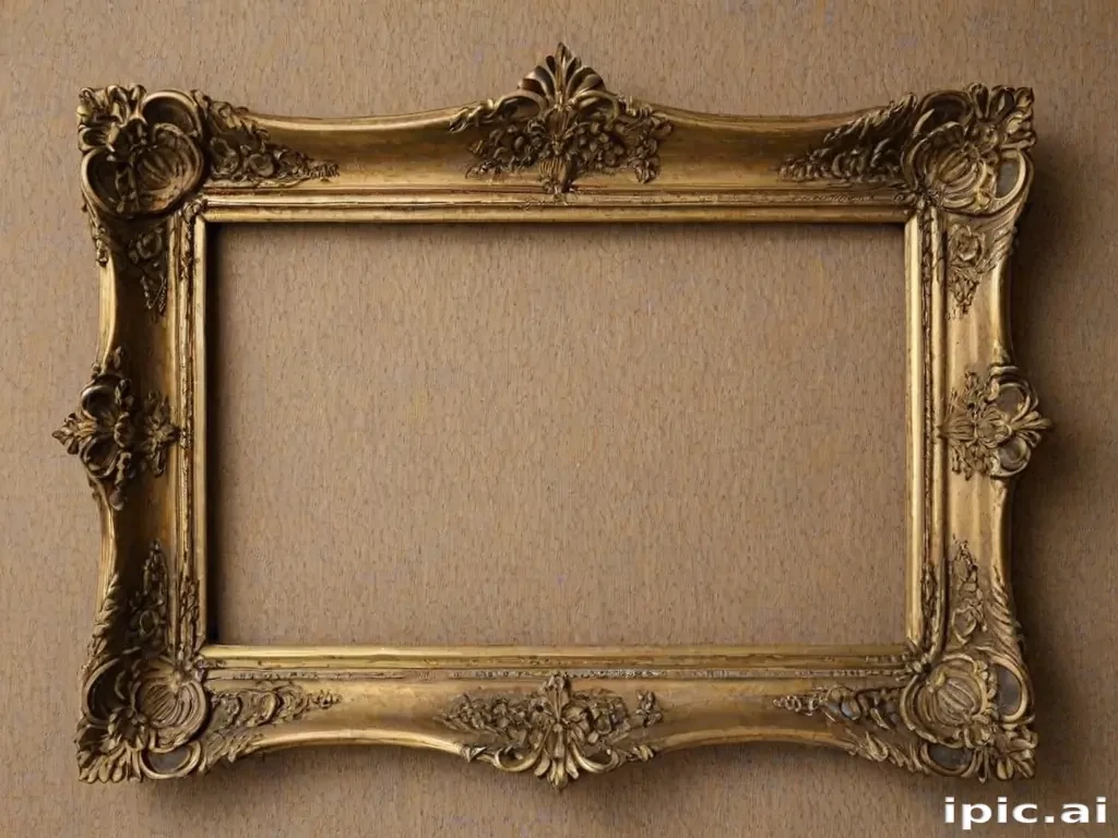 antique frame png