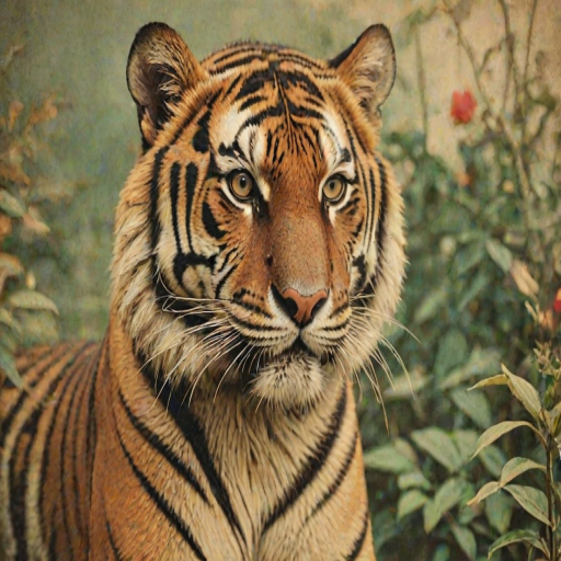 vintage tiger