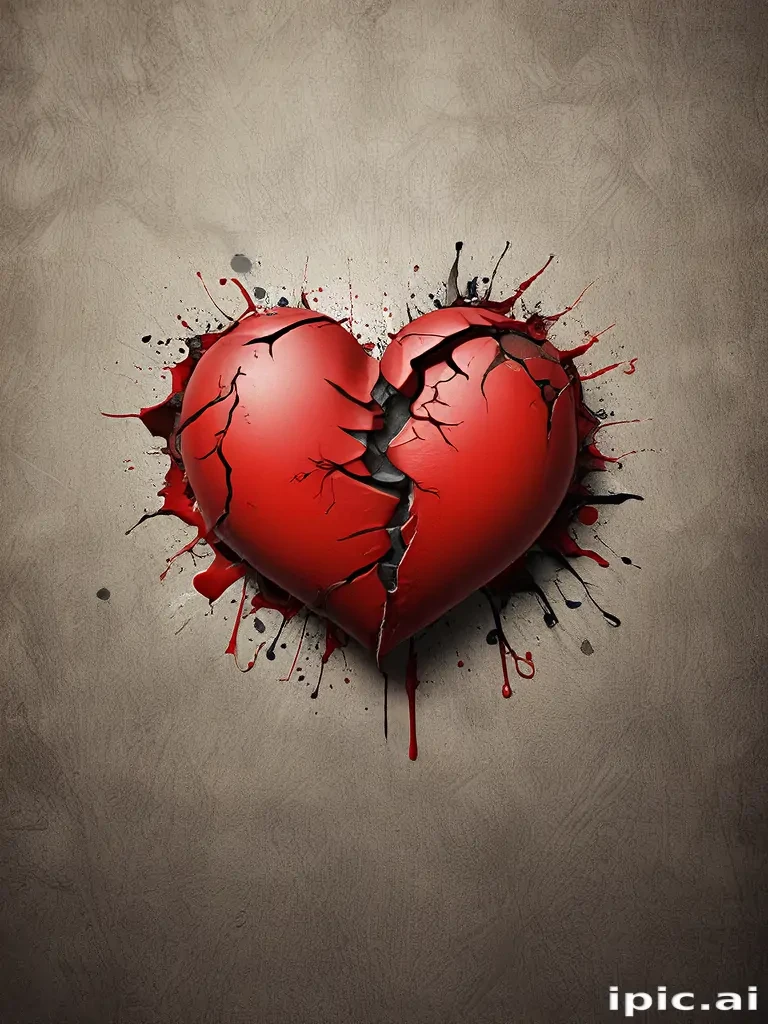 heart broke wallpaper