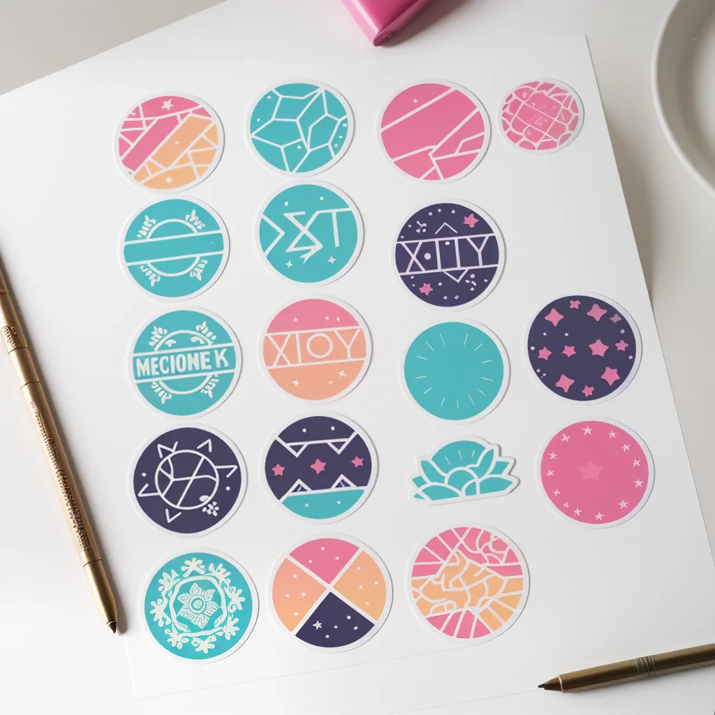 aesthetic stickers printable