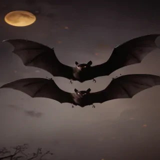 pictures of halloween bats