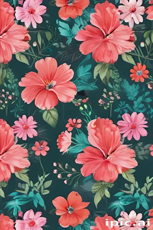 floral computer background