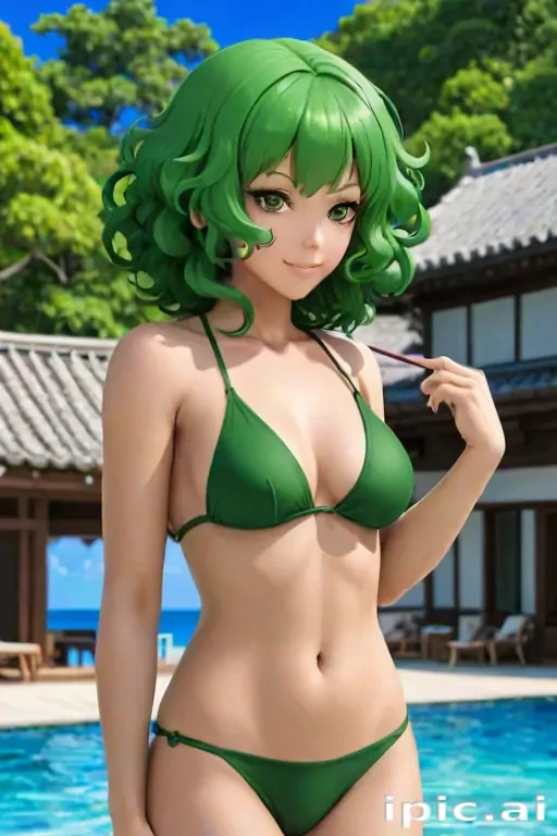tatsumaki en bikini