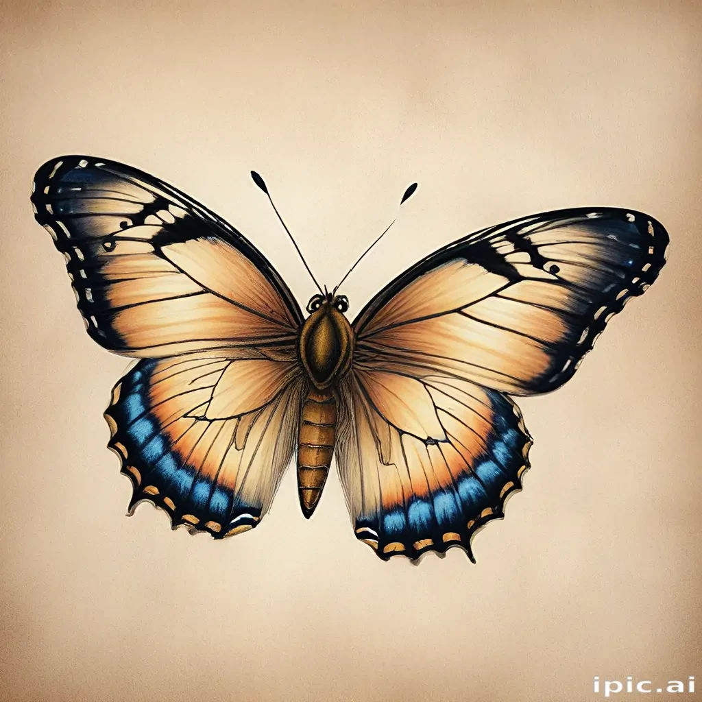 images of drawings of butterflies