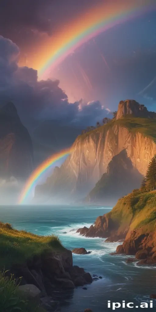aesthetic rainbow backgrounds