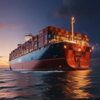 container ship