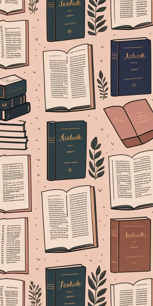 book aesthetic wallpaper