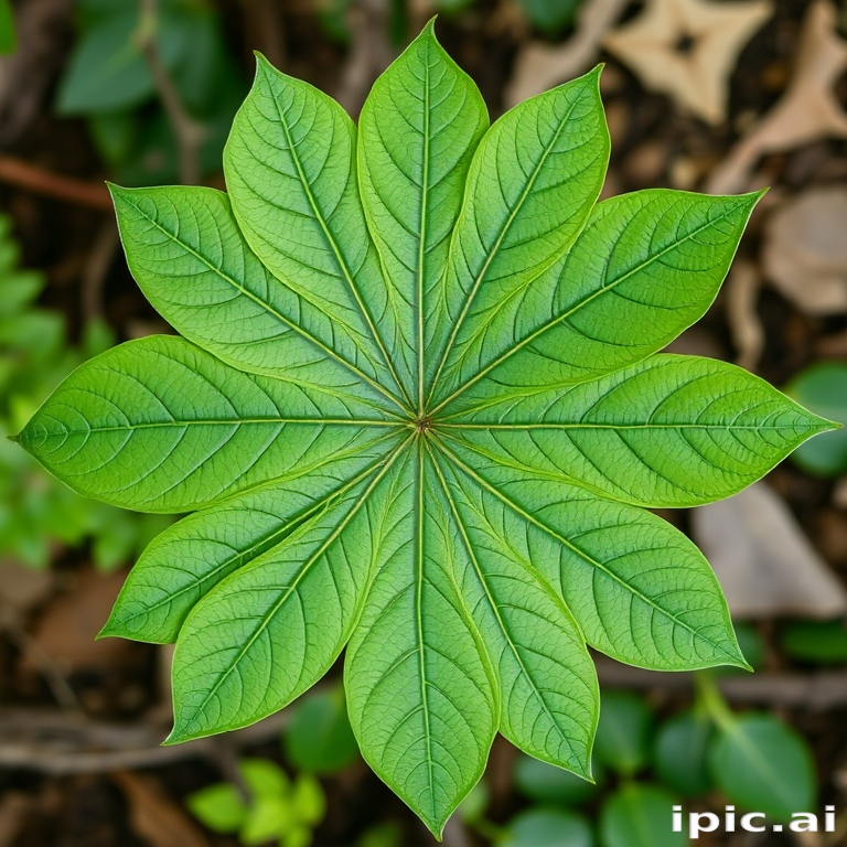 leaf circle