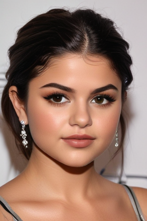 selena gomez brow