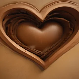 brown heart