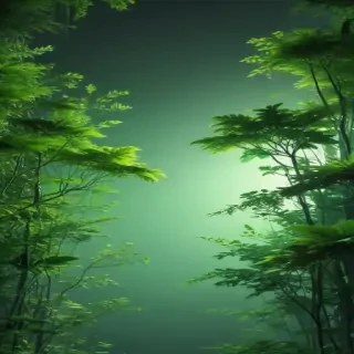 green aesthetic background