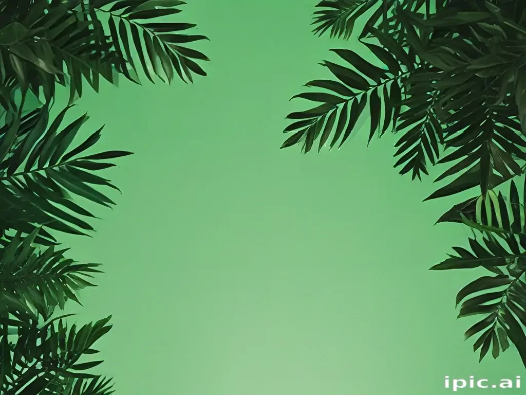 green aesthetic background