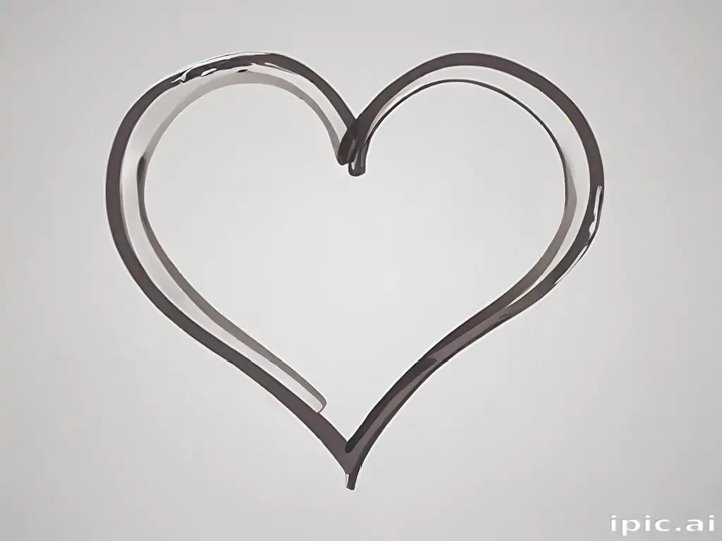 outline heart png