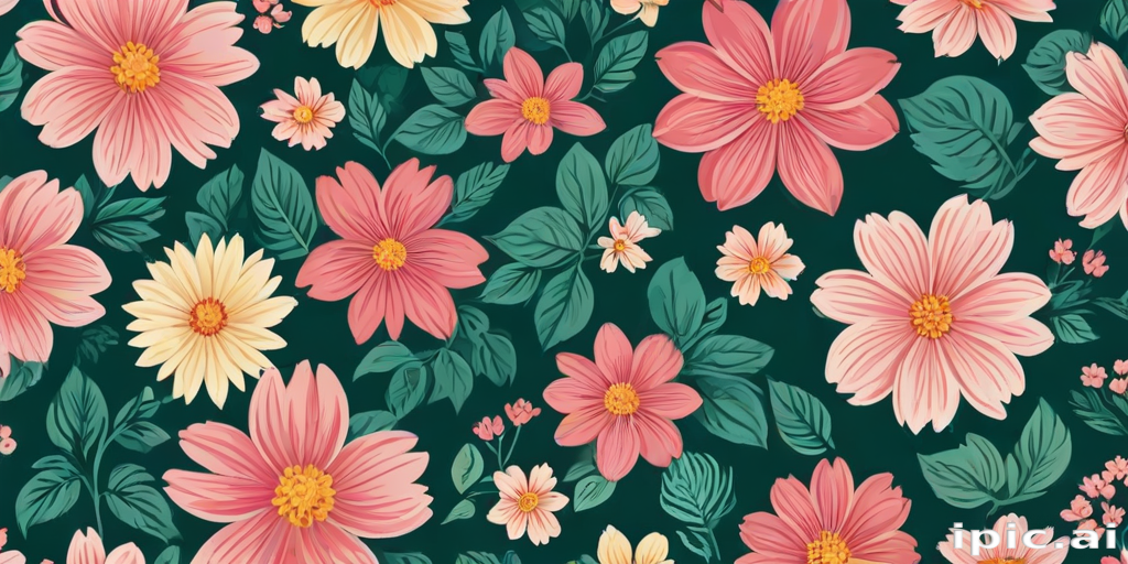 floral computer background