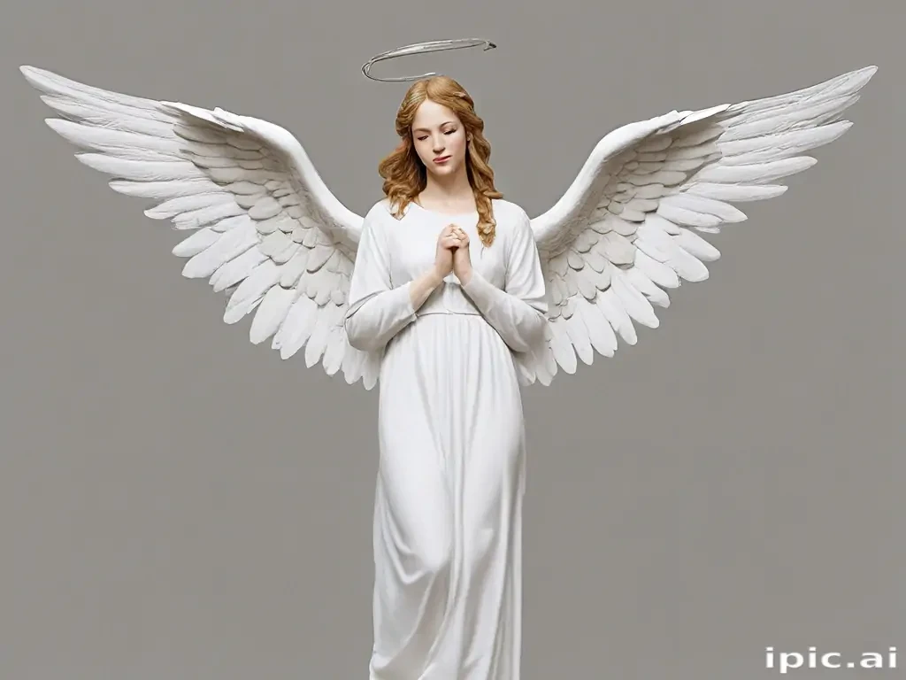 clipart of angels with wings