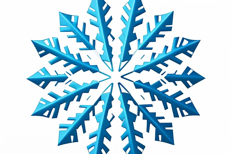 transparent background snowflake clipart