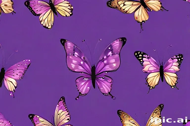 butterfly backgrounds purple