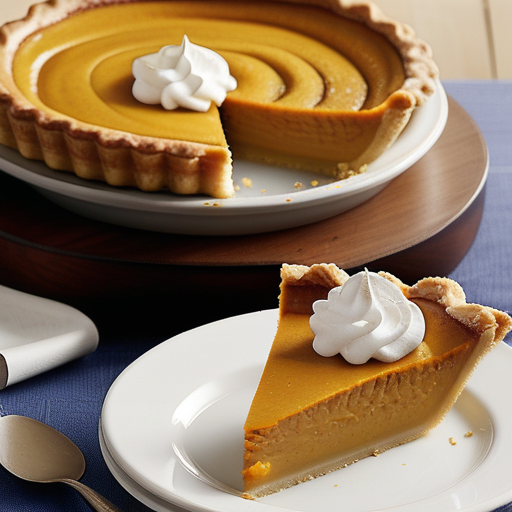 recipe for custard pumpkin pie