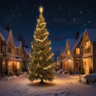 christmas outline