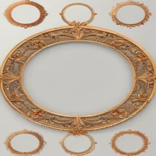 circle frame clipart
