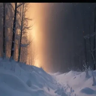 snow transparent background