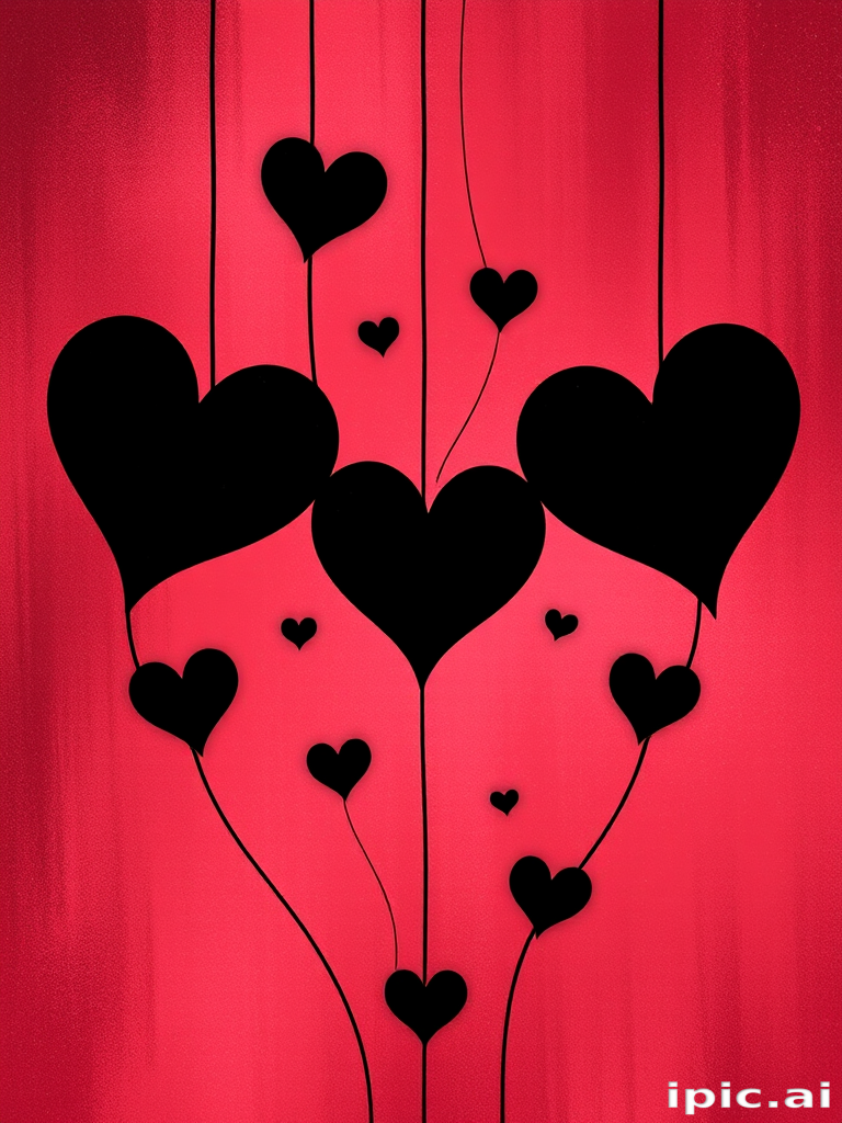 black hearts wallpaper