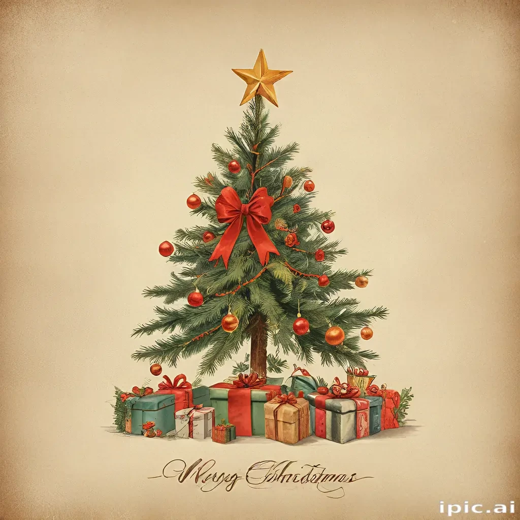 merry christmas images vintage