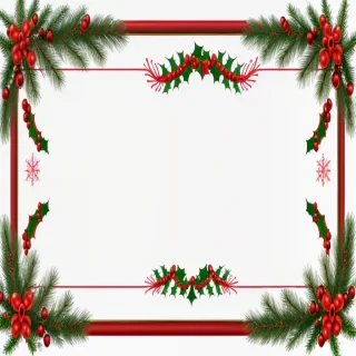 frame clipart christmas