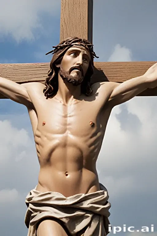 a picture of jesus on the cross