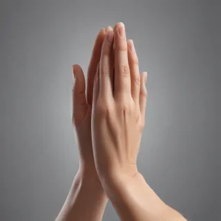 praying hands transparent background