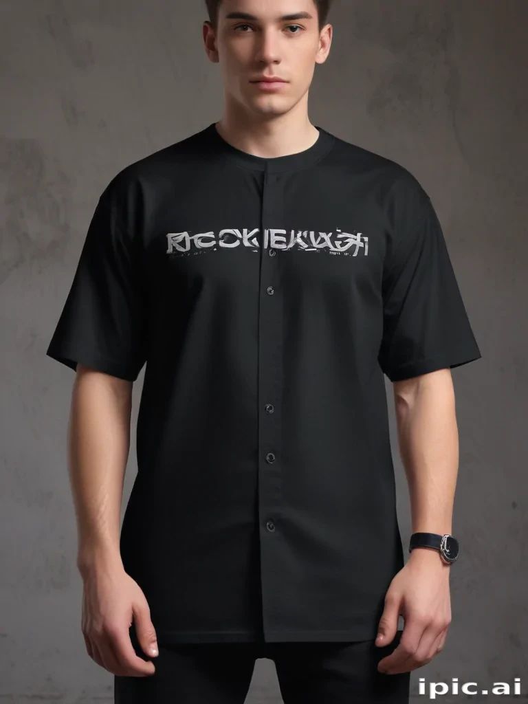 black mockup shirt