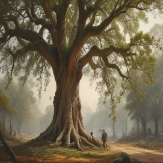 tree drawing images