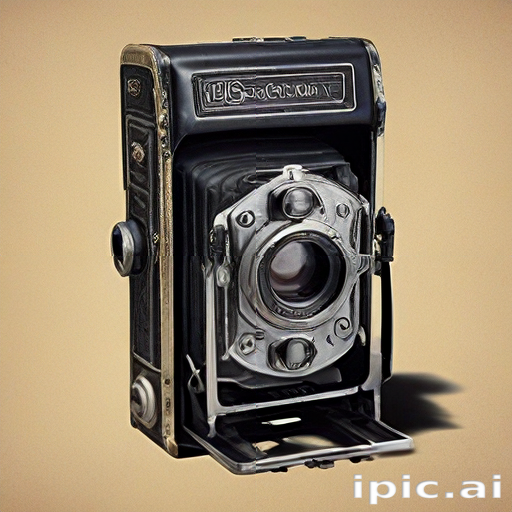 Vintage Camera Capturing Moments: A Nostalgic Piece of Photography History
