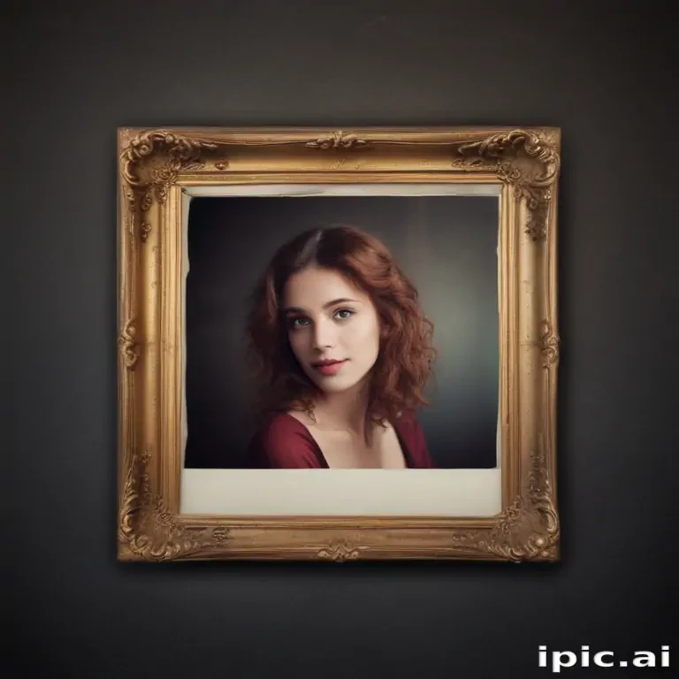 polaroid photo frame png
