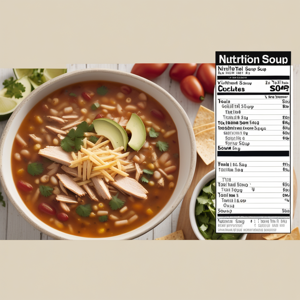 kirkland chicken tortilla soup nutrition