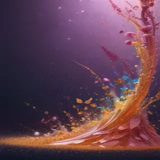 glitter transparent background