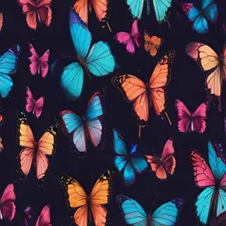 aesthetic butterfly background