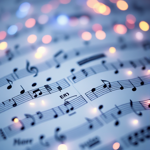 notes music background