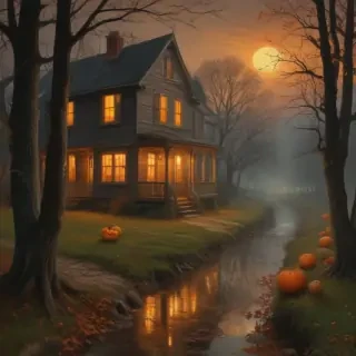 public domain vintage halloween art