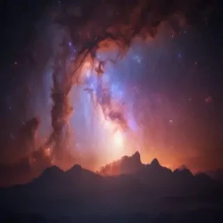galactic background