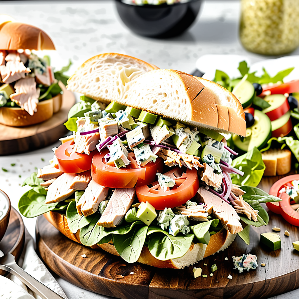 what to serve with chicken salad sandwiches