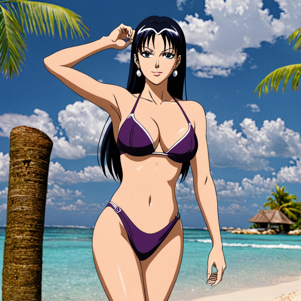 Free Ai Image Generator - High Quality and 100% Unique Images - iPic.Ai  NICO ROBIN HOT BIKINI