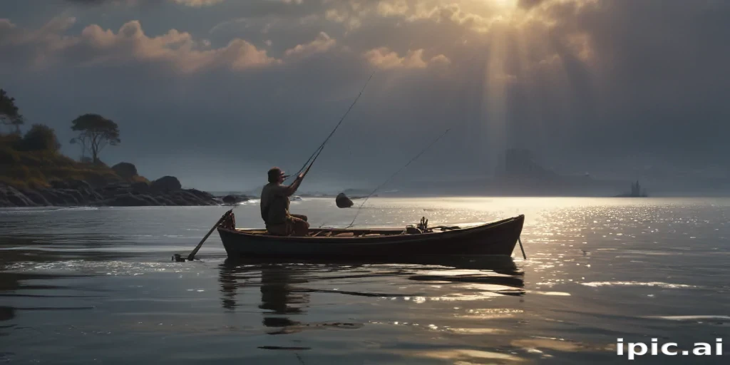rod in fishing