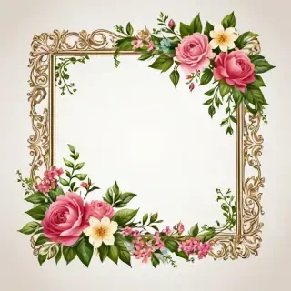 floral frame
